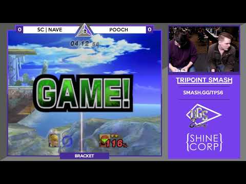 SC | Nave (ZSS) vs Pooch (Samus) - Tripoint Smash #6 PM Bracket