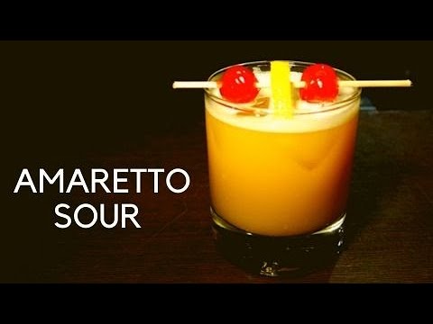 AMARETTO SOUR COCKTAIL Recipe