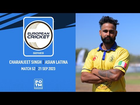 POTM: C.Singh - CAS vs ASL | Highlights | ECS Italy, Rome | 21 Sep 2023 | ECS23.881