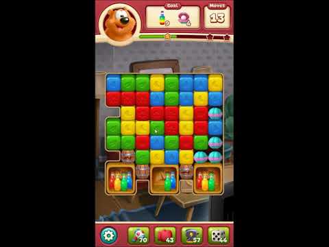 Toon Blast Level 2882 - NO BOOSTERS 🐻🐺🐱 | SKILLGAMING ✔️