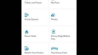 NEW!! Disney’s MagicMobile Pass System