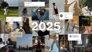 2025 GOALS RESET | vision board, goal setting that works, habits