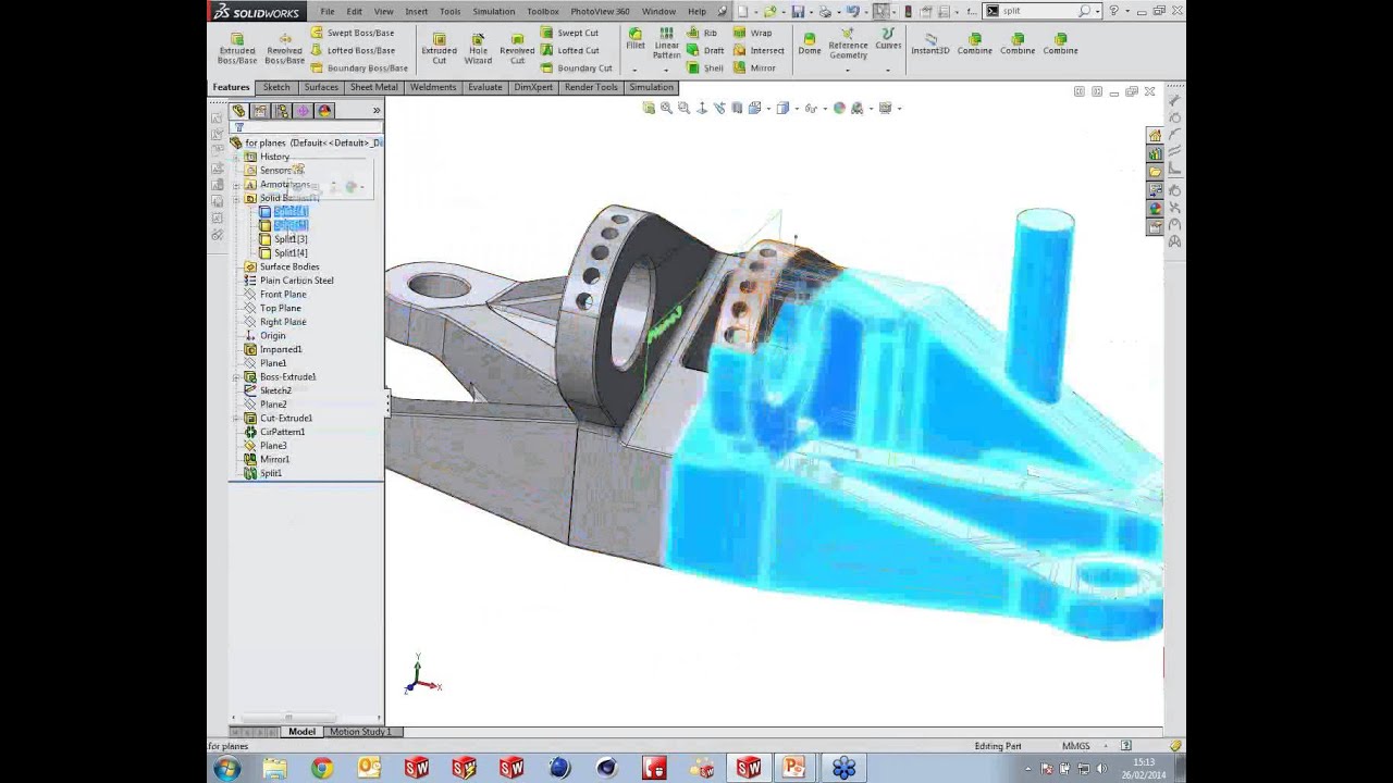 SolidWorks Creating and Using Reference Geometry