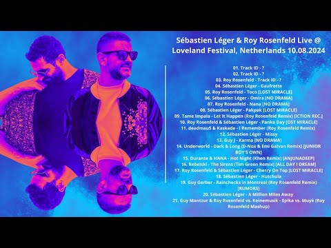 Sébastien Léger & Roy Rosenfeld Live @ Loveland Festival, Netherlands 10.08.2024 with tracklist