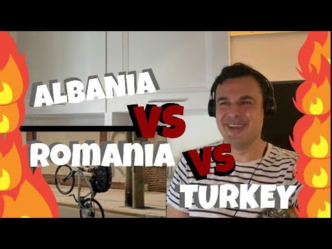 Italian Reaction to Turkey Vs Albania Vs Romania / Rap / Noizy Vs Ben Fero Vs Grasu XXL 🔥🔥🔥
