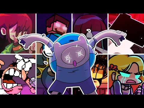 COME ALONG WITH ME but Every Turn a Different Character Sings 🎤 ( FNF COME ALONG WITH ME ) 💜