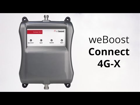 weBoost Connect 4G-X Signal Booster 471104 - This video has been updated