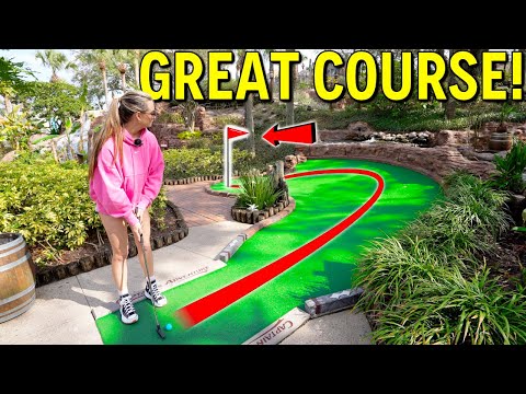 One of Elisha's Favorite Mini Golf Courses in Florida