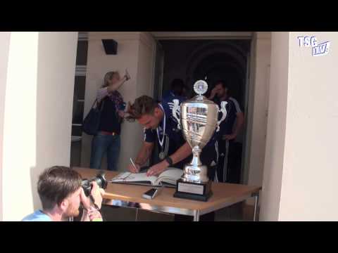 Pokalsieger im goldenen Buch der Stadt Neustrelitz