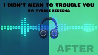 I Didn&#39;t Mean to Trouble You - Tyrese Bedesha