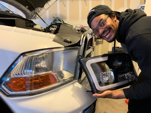 installing spyder lights on sheba my ram 1500