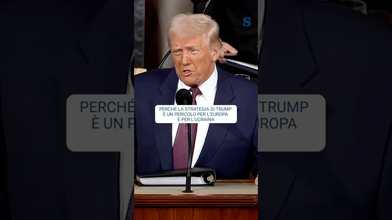 Perché la strategia di TRUMP è un pericolo per l'EUROPA e per l'UCRAINA