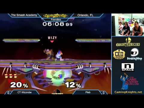 The Smash Academy 2 - CT Wizzrobe (Falcon) vs Pleb (Falco) - 5$ MM - SSBM