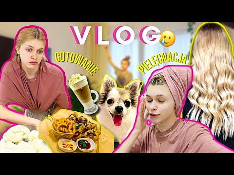 domowy vlog 💅🏻 (pielęgnacja włosów, pyszny obiad i inne pierdoly) 🙄