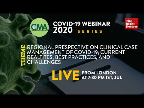 Commonwealth Medical Association  COVID-19 Webinar 2020 Series I Regional Perspectives