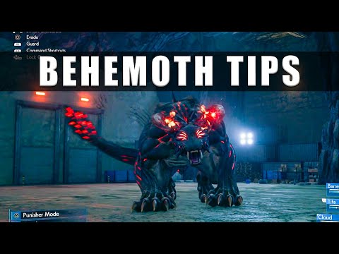 Final Fantasy 7 Remake Type-0 Behemoth boss fight tips - How to beat Behemoth