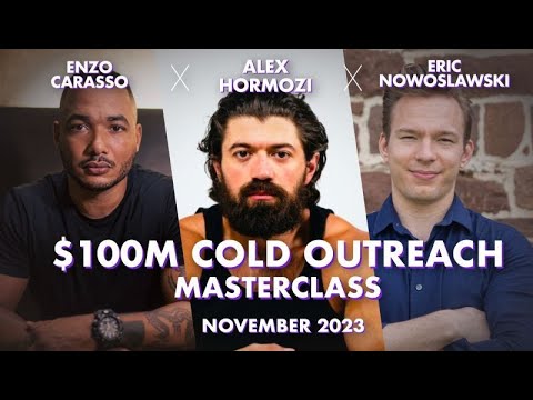 $100M Cold Outreach Masterclass with Alex Hormozi and the Instantly Founders