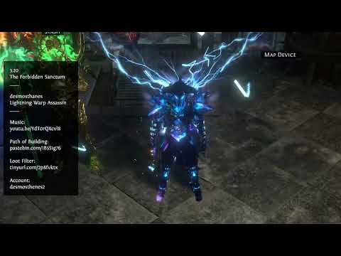 Path of Exile 3.20 Lightning Warp Assassin
