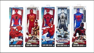 Spiderman Toys Collection - Titan hero series - The big time Spider ManAC, Kid Arachino, Iron Spider
