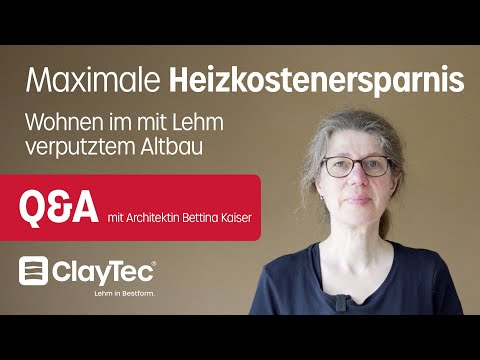 Wohnen im mit Lehm verputzten Altbau - Q&A mit Architektin Bettina Kaiser