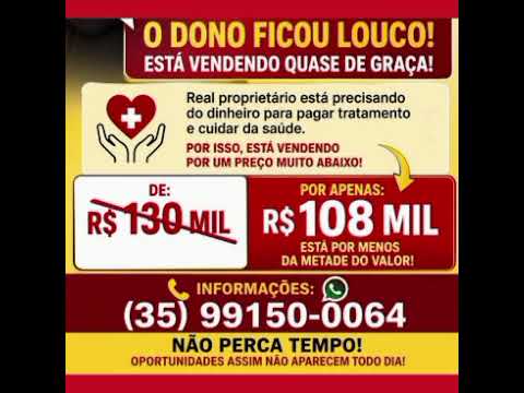 #CasaAVenda #CanaVerdeMG #BairroSerradinho #Imóvel #Oportunidade #RealizeSeuSonho