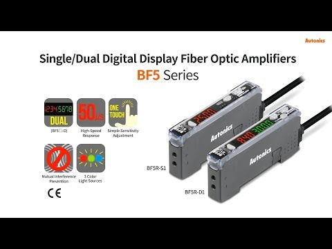 Autonics BF3RX-P Through Beam Fiber Optic Sensor