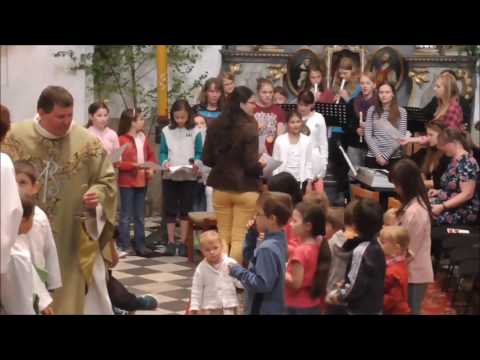 Cecilská hudební jednota - Sboreček na dětské mši 10.6.2016