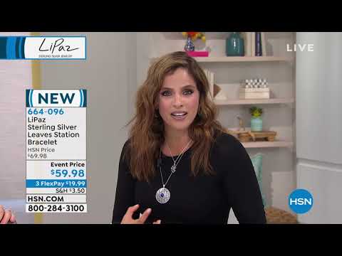 HSN | LiPaz Sterling Silver Jewelry 05.01.2019 - 02 PM