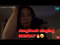 Jungkook Singing Unholy By Sam Smith In His Weverse Live