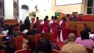 Praise Dance: &quot;Waging War&quot; by CeCe Winans @ Stamford