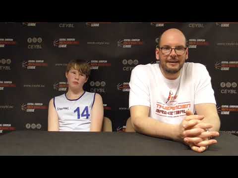CEYBL U14 - Press conference, 25.3.2023, Thuringia Select Team - WKK Wroclaw