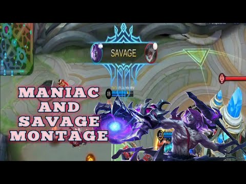 MOSKOV MANIAC AND SAVAGE Compilation By Chukumberthz | Mobile Legends
