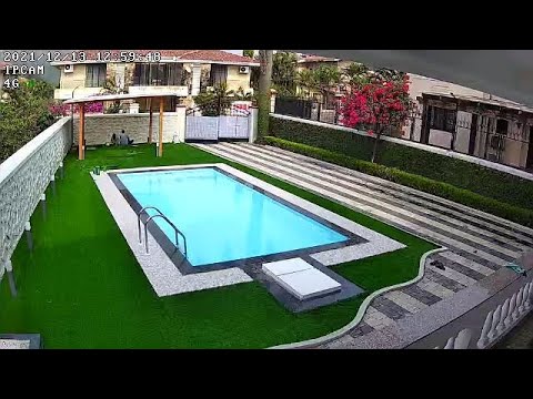 Outdoor blue resort swimming pool, for hotels/resorts, dimen...