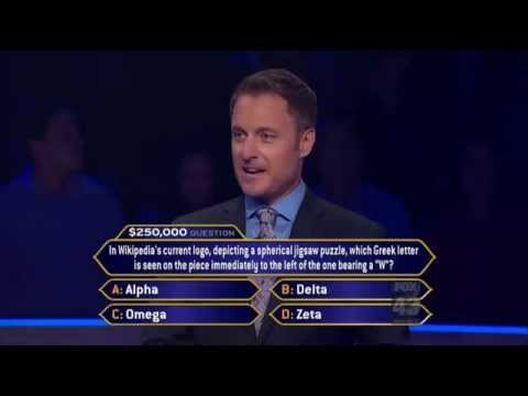 Tony Hightower's $250,000 Question - Millionaire