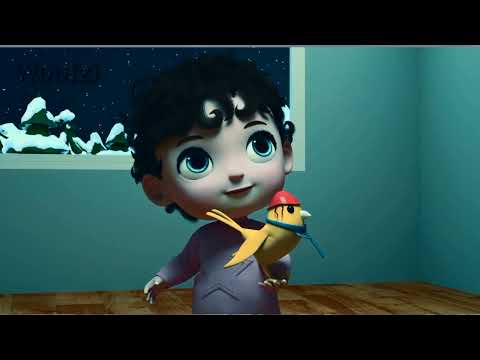 Parrot animated cartoon | parrot cartoon | #woofzi #kids #parrot