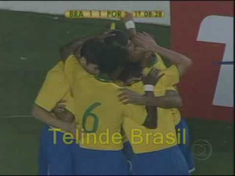 Brasil 6 X 2 Portugal - 19/11/2008