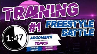 🎤 ALLENAMENTO Freestyle Battle - Beat & Temi/Themes | Ep. 1