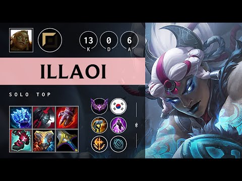 Illaoi Top vs Darius - KR Master Patch 25.11