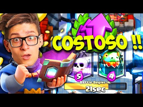 SCELGO SOLO LA CARTE PIÙ COSTOSE SU CLASH ROYALE !!