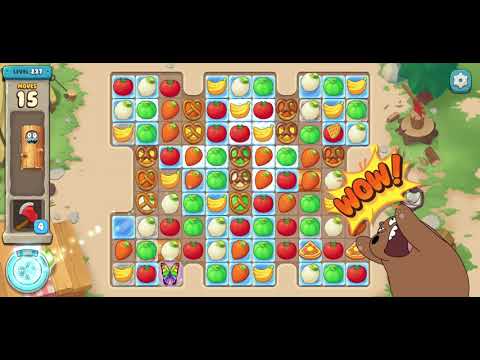 We Bare Bears Match3 Repairs Level 237 - No Boosters