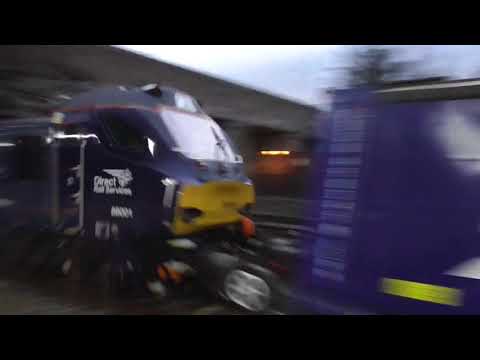 88001 4m48 Mossend - Daventry Tesco Train, Sun. 22nd October 2017