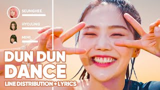 Download lagu [Updated] OH MY GIRL - Dun Dun Dance (Line Distribution   Lyrics Color Coded) PATREON REQUESTED mp3