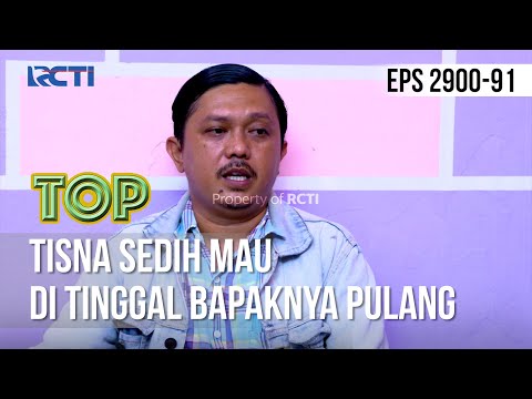 Tisna Sedih Mau Di Tinggal Bapaknya Pulang - TUKANG OJEK PENGKOLAN