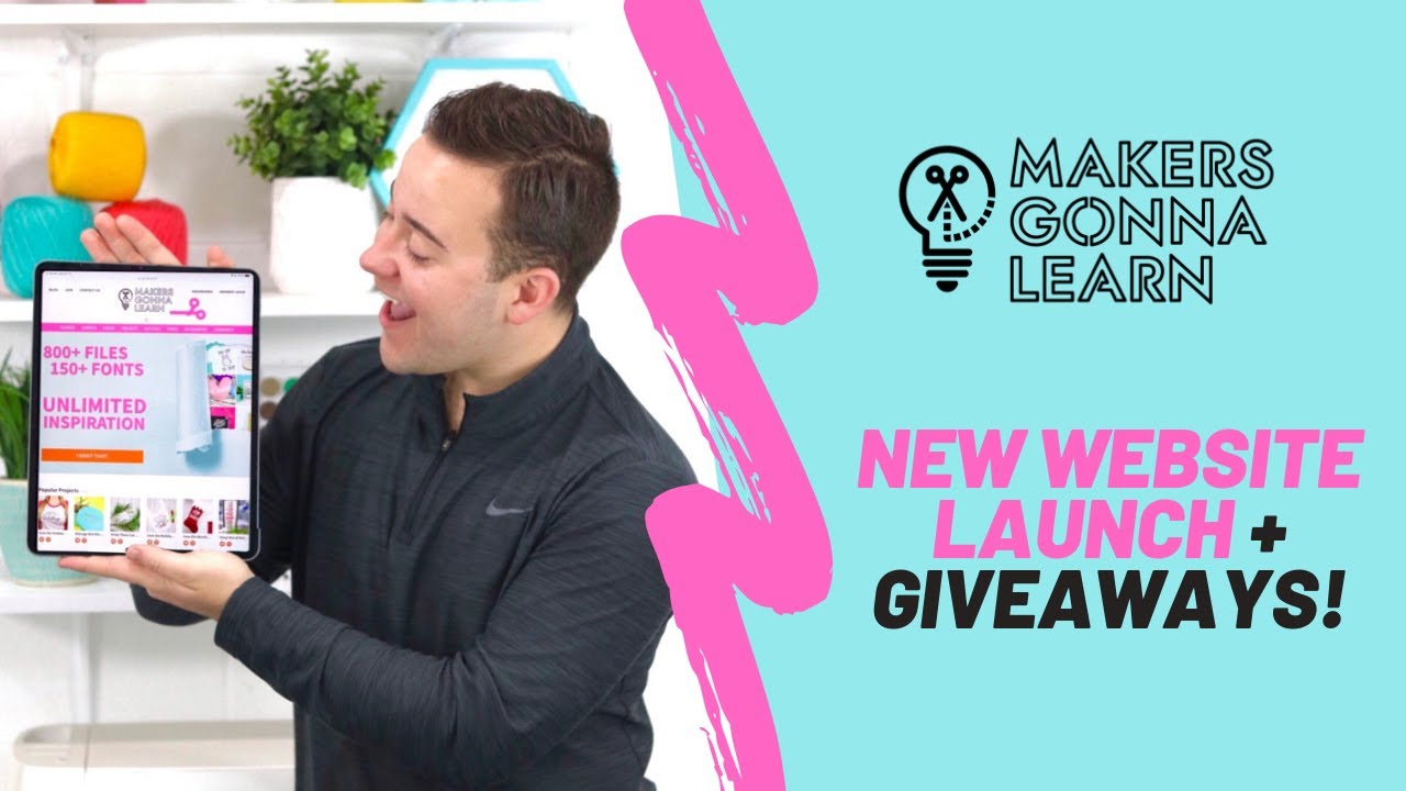 MAKERS GONNA LEARN NEW WEBSITE LAUNCH + GIVEAWAYS!