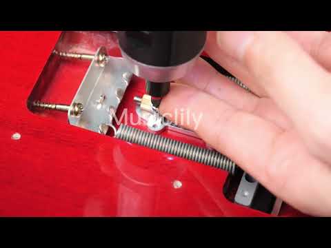 How to Install Musiclily Pro Brass Tremsetter on Stratocaster!