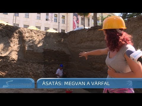 Szegedi Hírek Ásatás: megvan a várfal 2017.07.31.