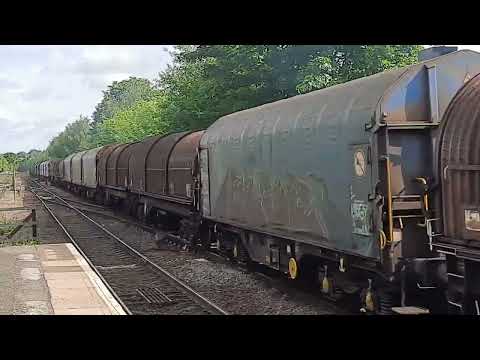 Class 66. 66065 powers through Stourbridge Junction on the morning Round Oak to Margam steel.