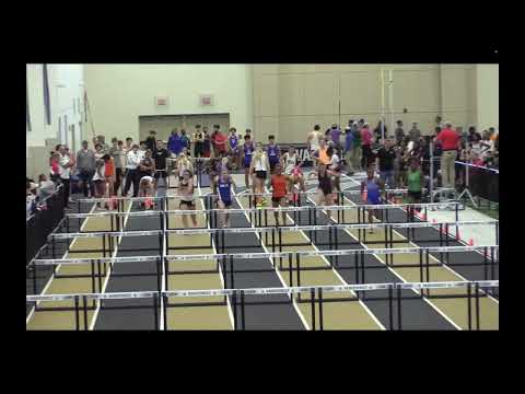 KYS HS Indoor Classic 2023 HS Girls 60m Hurdles Prelims Heat 6