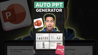 Create your PPT in Seconds !