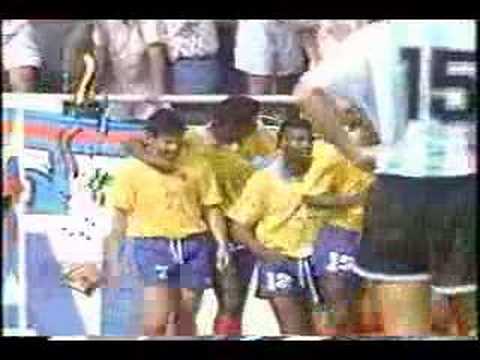 Seleccion Colombia Ivan Rene Valenciano Gol Contra Argentina